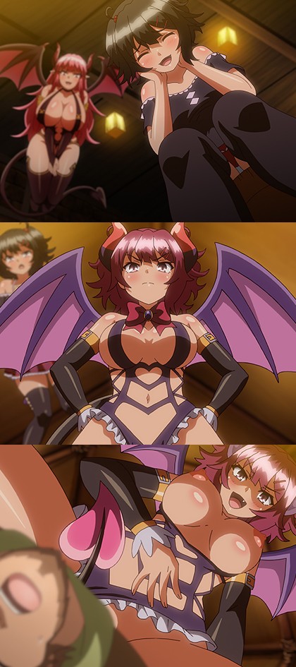 サキュバス☆コネクト！ 第3話 唯奈の実力テスト！ 意地っ張りなサキュバス嫌いを誘惑しちゃえ｜サンプル1