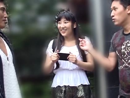 韓国娘7人をナンパ♪センズリを見せつけびっくり発情エッチ｜サンプル1