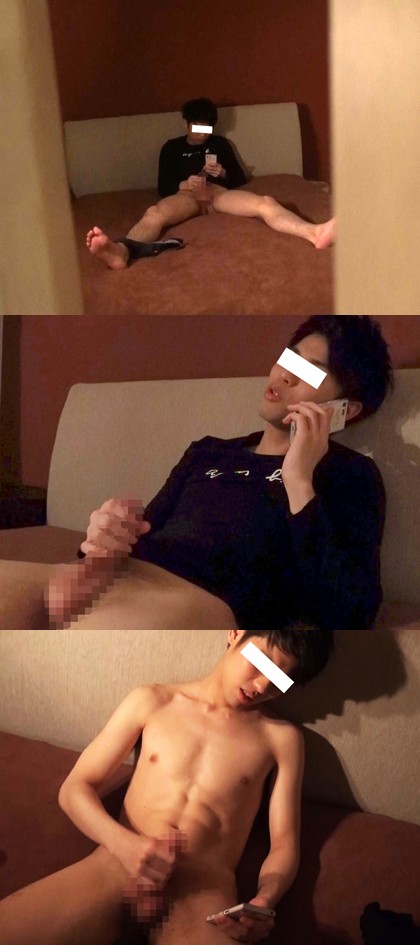 ノンケ男子のオナニー姿☆彼女の名前を呼びながらピュッと発射！｜サンプル1