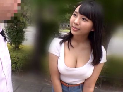 「オッパイ好きですか？」爆乳娘の逆ナン生セックス｜サンプル1