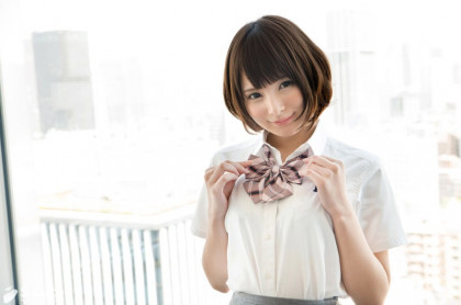 Mihono 笑顔がかわいすぎる美少女のラブラブエッチ｜サンプル画像1