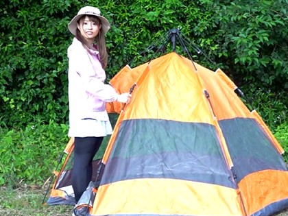 テント内SEXやドッキリH…1泊2日のAV女優キャンプ強化合宿｜サンプル2