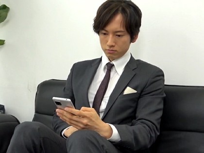 使用済パンストの匂いをオカズにオナニーする変態マッチョ｜サンプル1