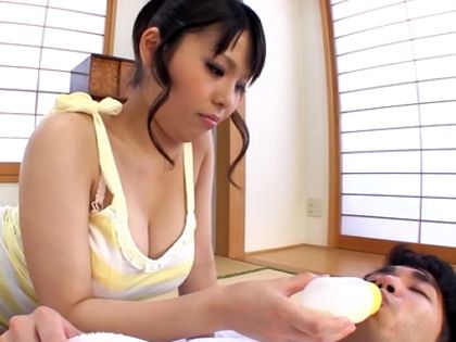 爆乳ママが絶倫息子のお手伝い♪母子SEXで精子を搾り取る｜サンプル1