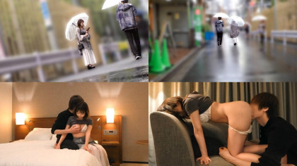 ｢中はダメ!!｣立ちんぼ不慣れな女の子に生ハメ膣内射精！｜サンプル画像1