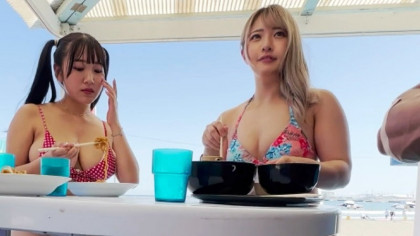 見た目はギャル☆中身は清純♪アスリート系ビキニ娘をナンパ！｜サンプル画像1