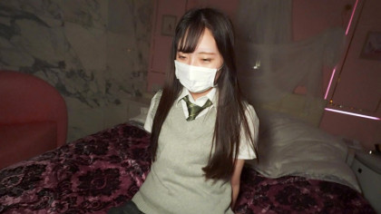 喘ぎ声が控えめなシャイなJKに構わず中出し！｜サンプル画像2