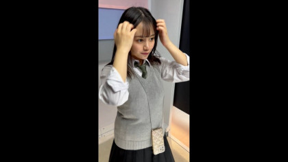 制服コスにエロ下着！最後は全裸でムチムチ娘をハメまくる☆｜サンプル画像1