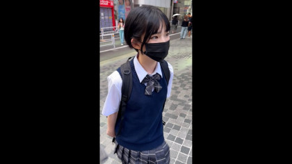 予備校生がJKコスでパパ活！色白で華奢なカラダを突かれまくる｜サンプル画像1