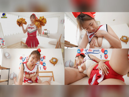 ファンに枕営業！巨乳チアガールがオジサンにハメられまくる♪｜チャプター2サンプル画像