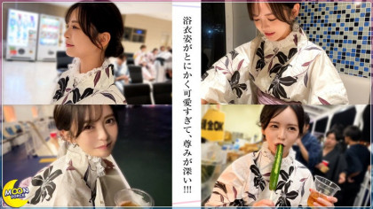 スレンダー彼女とイチャラブSEX♪はだけた浴衣姿の腰フリが眼福｜サンプル画像1