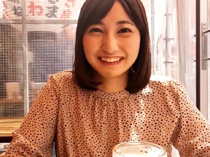 お酒好きのパイパン娘♪飲み屋街で会った相手と生ハメ撮り｜サンプル1