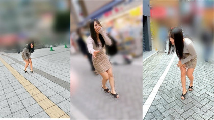 リモバイ散歩でスイッチON!!黒髪娘を発情させて豪快セックス☆｜サンプル画像2