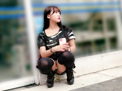 ムチムチバンギャをハメ撮り中出し！最後はIカップ爆乳に発射！｜サンプル画像1