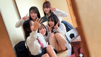 着替えや風呂を盗撮！集団種付け███される5人の女子陸上部員｜サンプル画像1