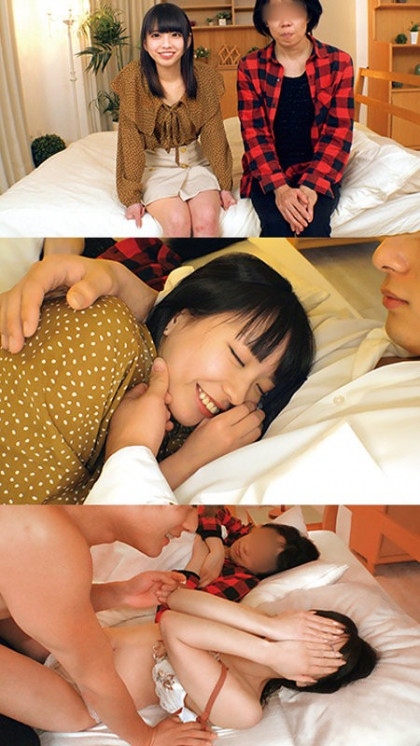 黒髪彼女が寝ている彼氏の横でイケメンとイチャイチャSEX☆｜サンプル画像1