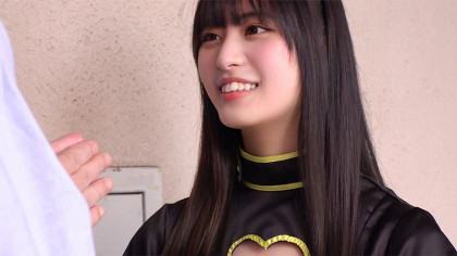 ハロウィン野球拳☆負けて即ハメされたのに感じちゃう黒髪娘｜サンプル画像1