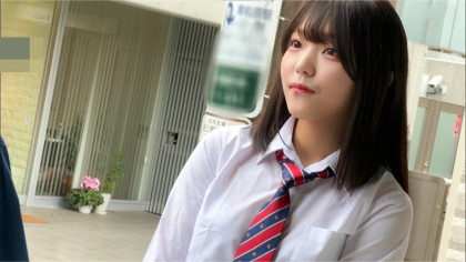 チ○ポに興味津々の自称奥手JK！ノリで最後までしちゃった☆｜サンプル画像1