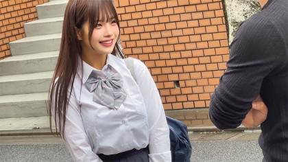 ｢気持ち良くって流れで…｣中出しまでされちゃった巨乳JK☆｜サンプル画像1
