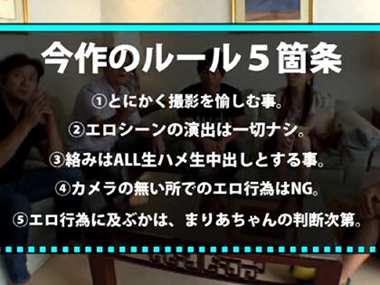 朝から晩まで中出し☆台本なしの連続SEXドキュメント｜サンプル1