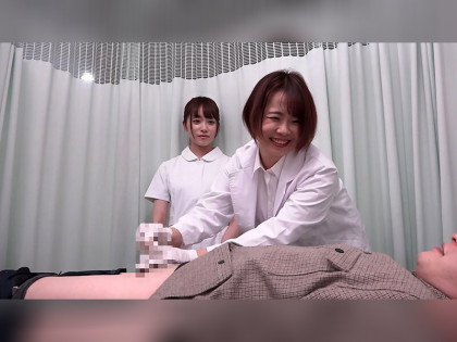 泌尿器科に潜入！勃起チ○コ見せつけてSEX｜サンプル画像1