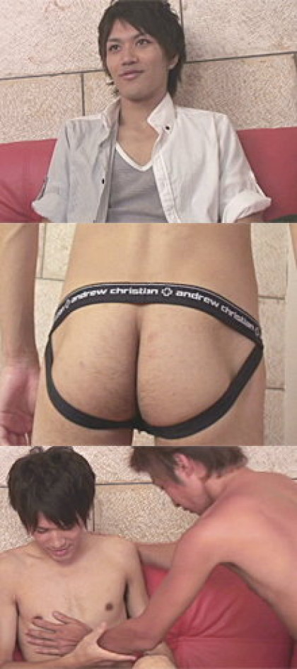 イケメンカフェ店員Ryo☆オナニー中に電マ責め!｜サンプル1