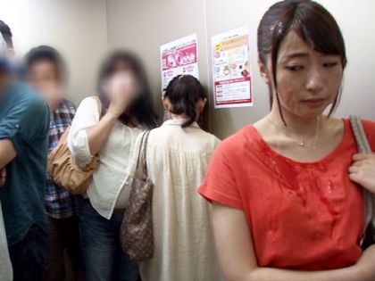 ザーメンまみれの顔のまま24時間！屈辱のぶっかけドキュメント｜サンプル2