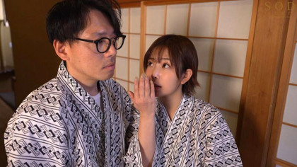 温泉旅行先で夫の弟と再会、寝取られ穢される妻 ～雌ノ宿～｜サンプル画像2
