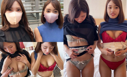 複数で性を楽しみたい☆応募してきた2人の女の子と3P｜サンプル画像1