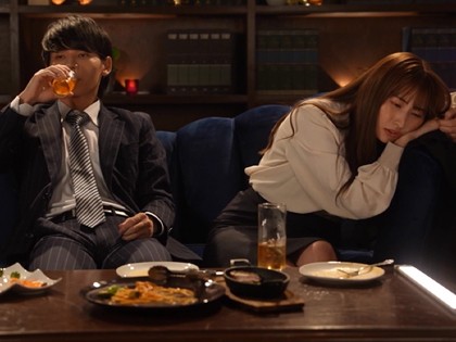 イケメン先輩に胸きゅん！両想いになって密着ベロチュウSEX｜サンプル画像2