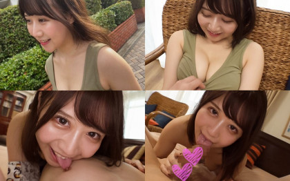 イチャラブSEXで濡れるマ○コ☆Fカップの女の子に大量顔射｜サンプル画像1