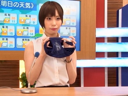 淫語女子アナのお下劣ニュース☆鼻フック・オナ指示・SEX実況｜サンプル3