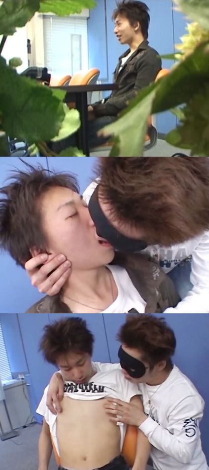 巨根ノンケ大学生 高収入につられ面接で発射｜サンプル1