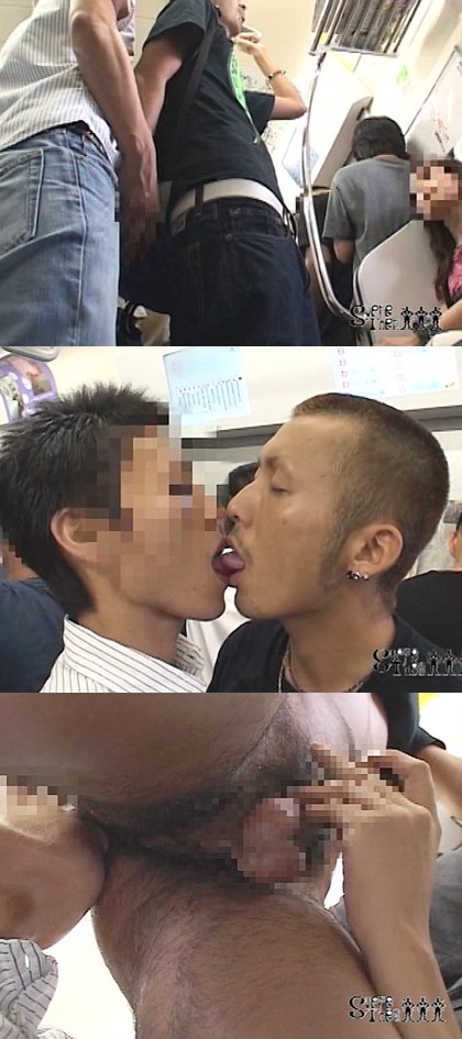 悪い顔B-BOYが彼女の目の前で電車チカンに襲われる｜サンプル1