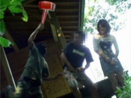 けしからんカップルにお仕置き!青姦警備隊!!｜サンプル6