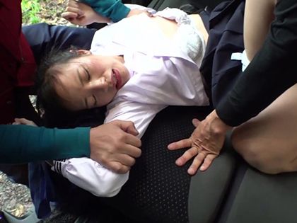 JK連れ去り███！人里離れた山中でグチャグチャに█される｜サンプル5