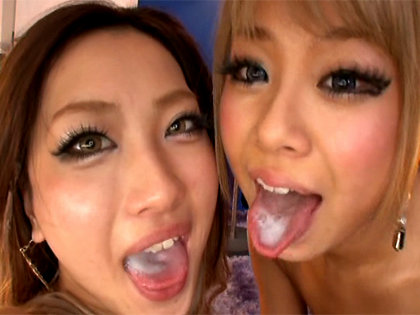 ノリノリ白黒ごっくんギャル｜サンプル6