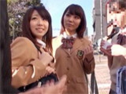 アンケートのフリして制服女子とエッチしちゃえっ