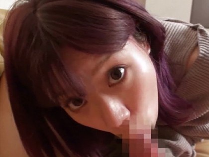 お金に釣られて同人AV出演！敏感娘の顔に濃厚精子をぶっかけ