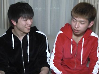 少年たちの連結3Pナマ掘り種付け