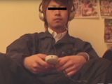 ビデオBOXオナニー盗撮 覗かれた仕事帰りの茶髪男子