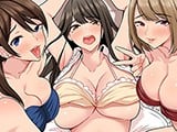 ビッチな巨乳先輩たちとあまあまハーレム！エッロい先輩たちと都合よくセックスできちゃう関係に