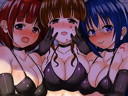 改変アプリで高飛車な女教師と巨乳生徒会女子どもをヤりまくる