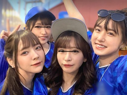 野球ファンJD4人組を███！必死で互いを庇い合う まい＆みお