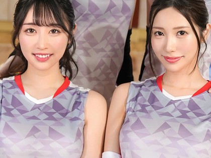 若妻たちが大乱交☆男性コーチの顔とチ○ポにまたがり好き放題！