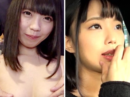 恥ずかしがり屋な女の子＆スレンダーな褐色娘とハメ撮り♪